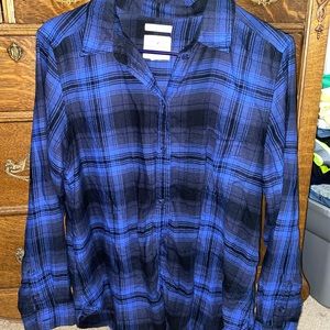 American Eagle Ahh-amazingly soft boyfriend fit flannel